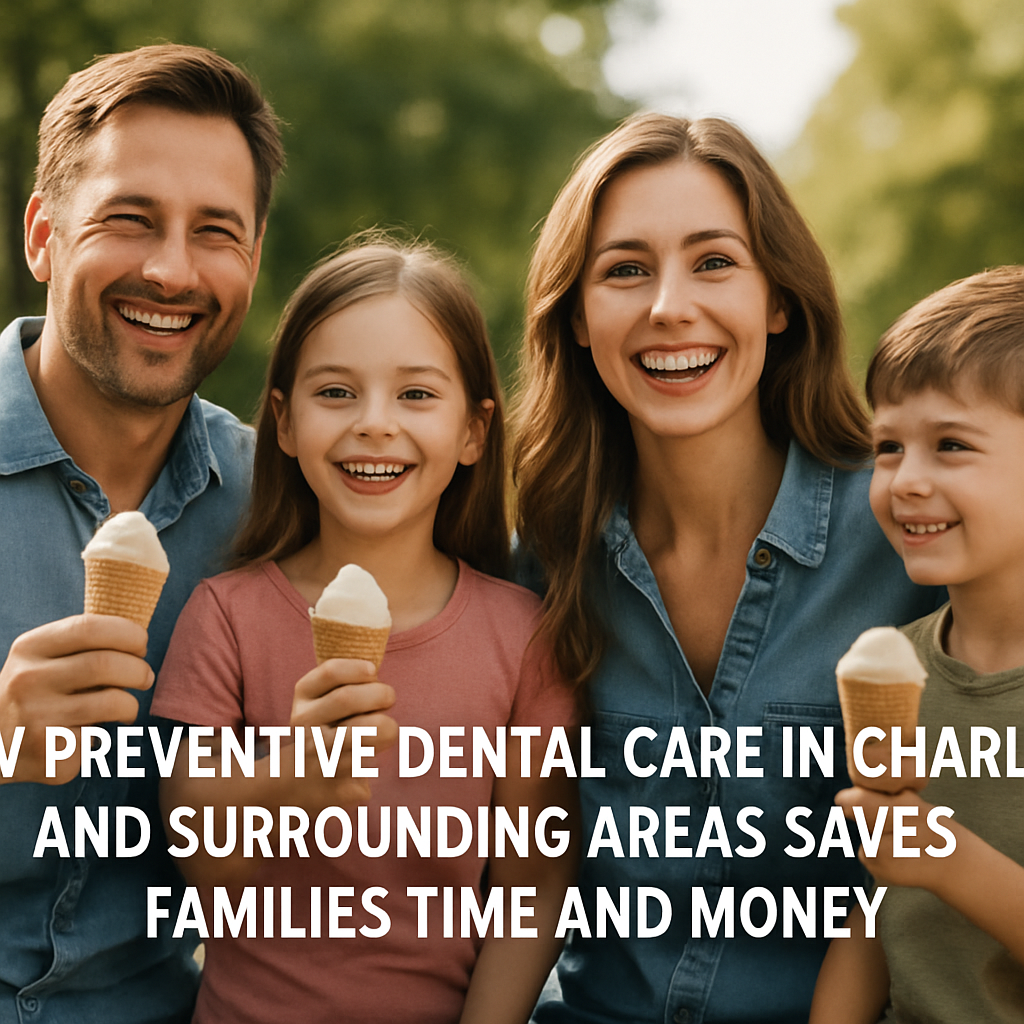 How Preventive Dental Care in Charlotte and Surrounding Areas Saves Families Time and Money